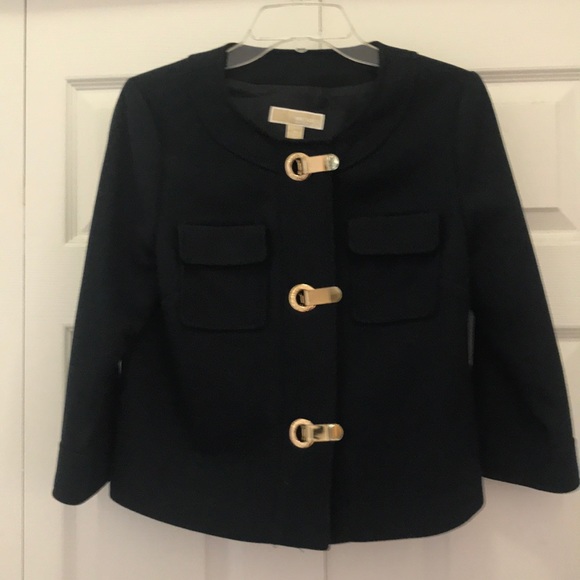 Michael Kors Navy Blue Blazer - Picture 2 of 6